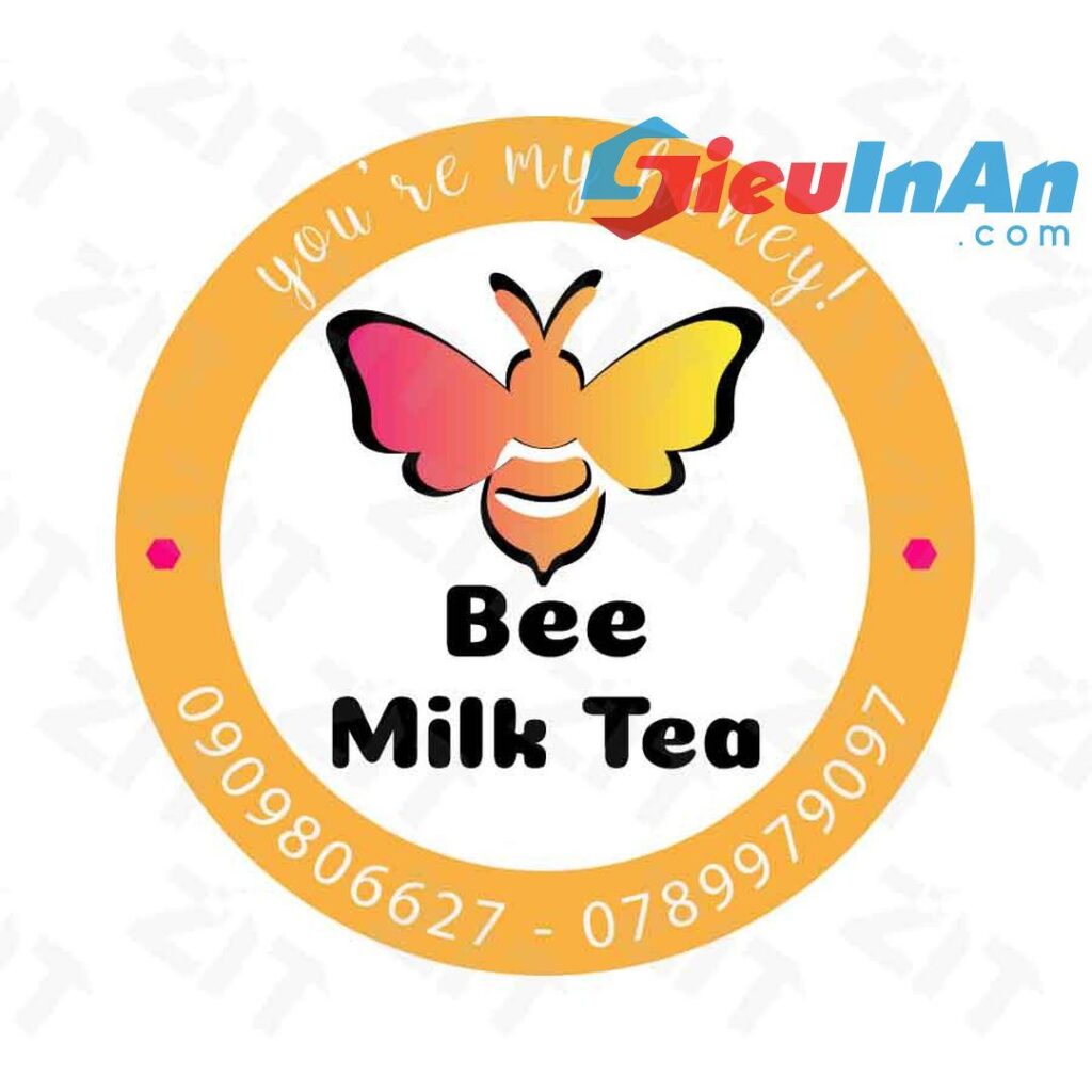 789+ mẫu tem nhãn trà sữa đẹp mắt nhất - Siêu In Ấn